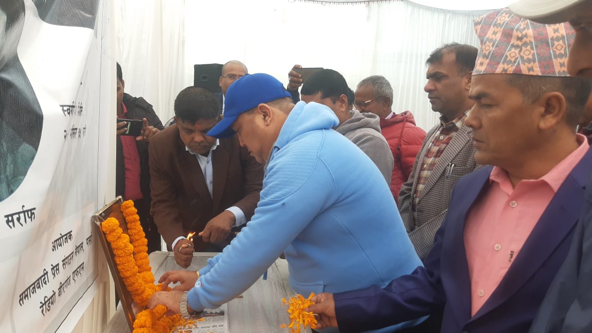 स्वर्गीय सर्राफको परिवारलाई वीरगञ्ज महानगरले ५ लाख आर्थिक सहयोग गर्ने 